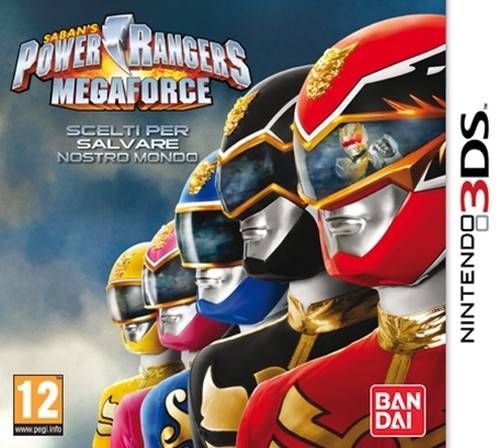 Nintendo 3ds Nintendo 3DS Power Rangers Megaforce