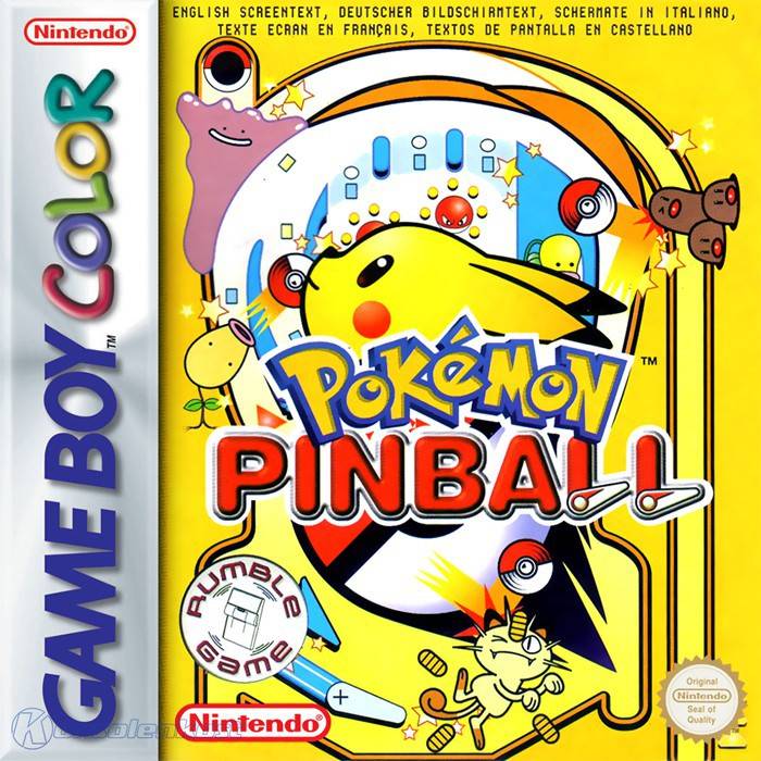 Pinball Gameboy Color Pokemon Pinball
