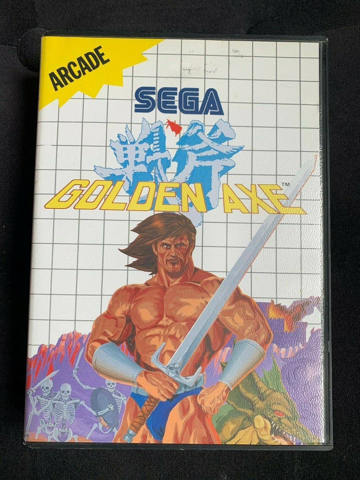 Golden Axe Spiel Sega Master System