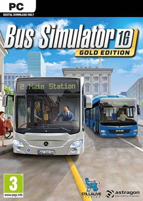 Bus Simulator 16 Gold Edition EU Steam CD Key