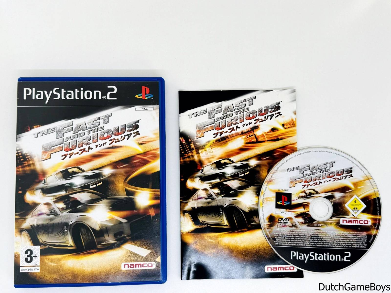 Ps2 games Fast And The Furious PS2