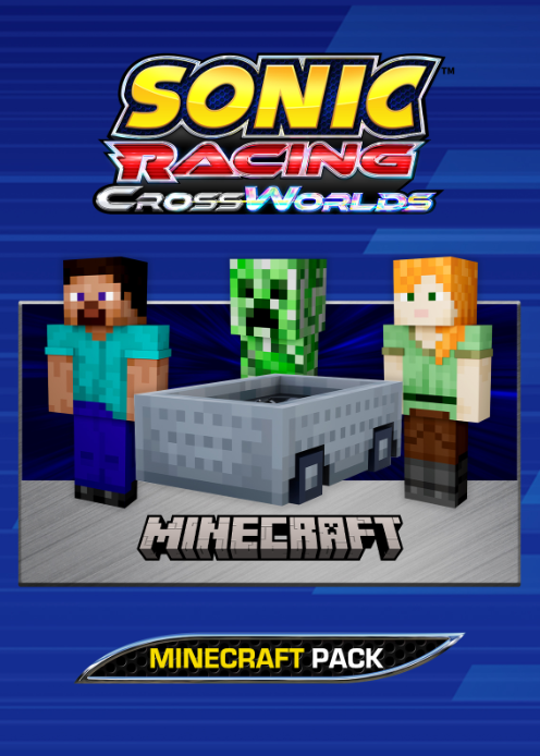 Minecraft pc Sonic Racing CrossWorlds Minecraft Pack PC DLC
