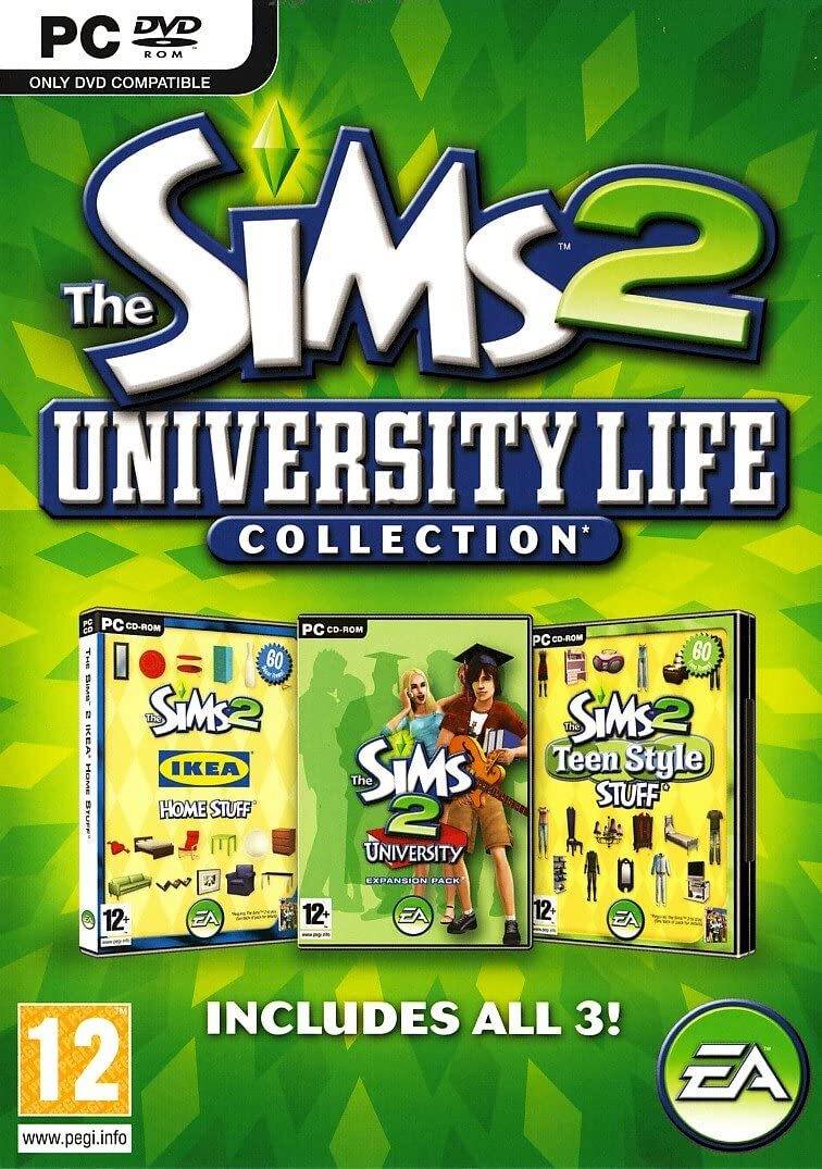 The sims 2 The Sims 2 University Life Collection PC