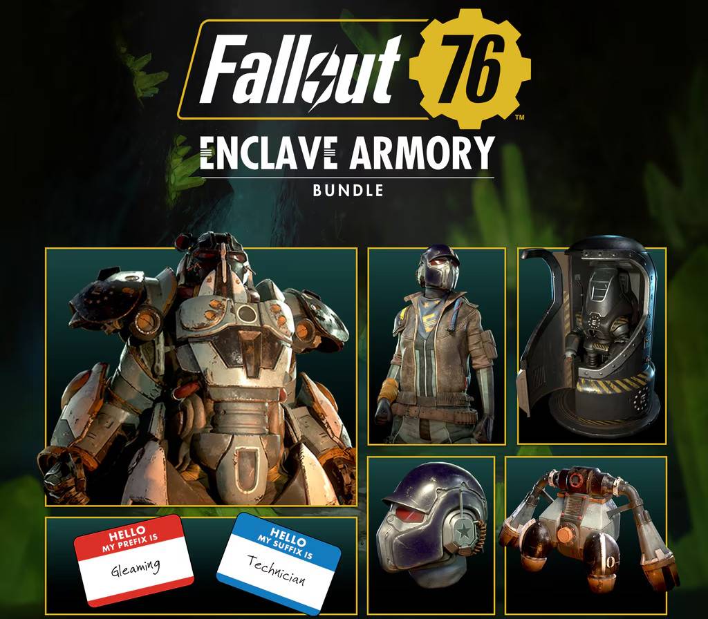 Fallout 76 Enclave Armory Bundle DLC PC Steam CD Key