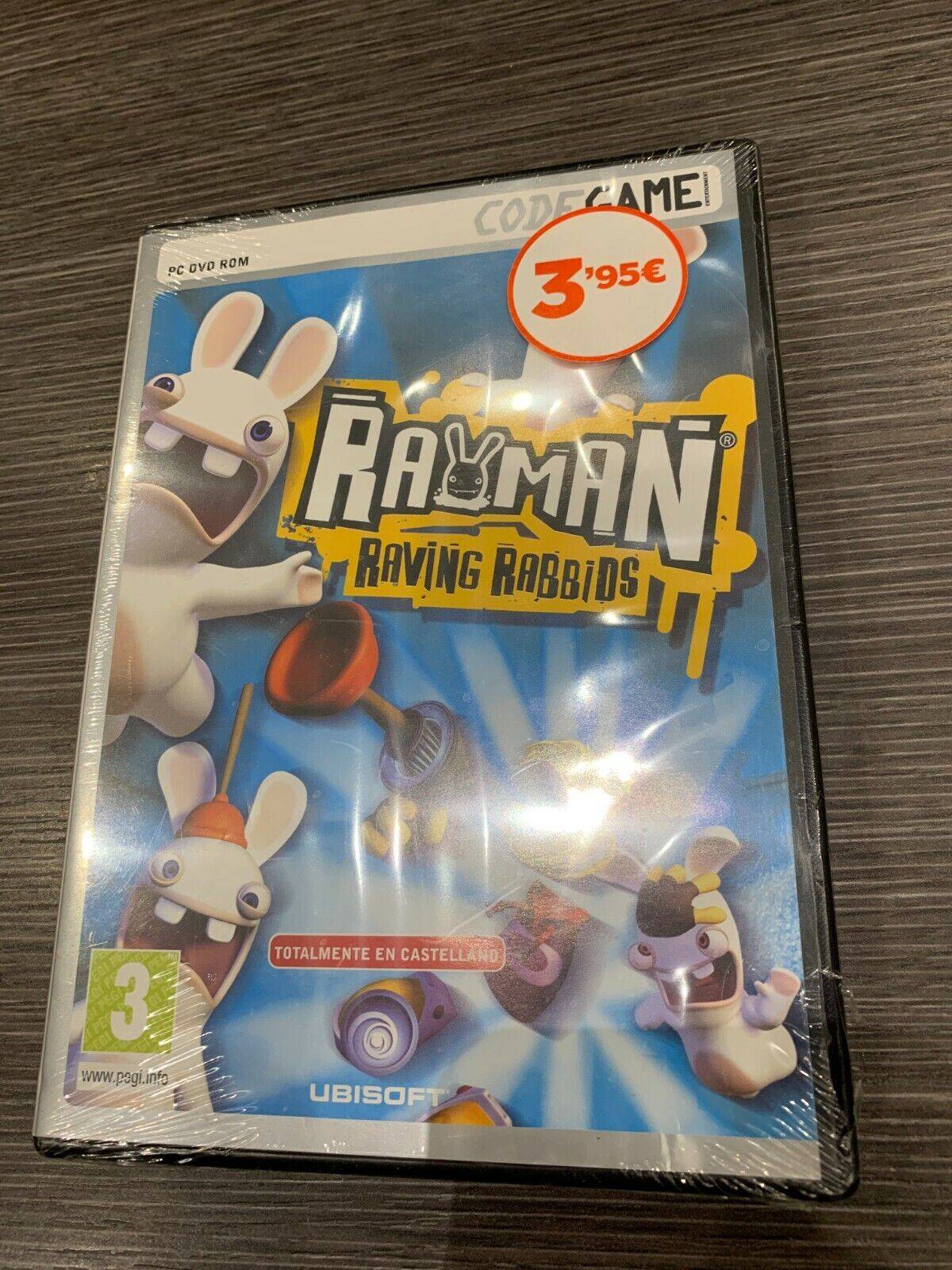 Dvd rom Rayman Raving Rabbids PC DVD ROM