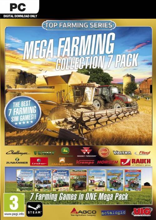 Mega Farming Collection 7 Pack PC CD