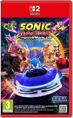 Sega Sonic Racing CrossWorlds Gioco Switch 2