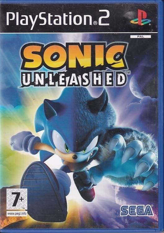 Ps2 Sonic Unleashed PS2