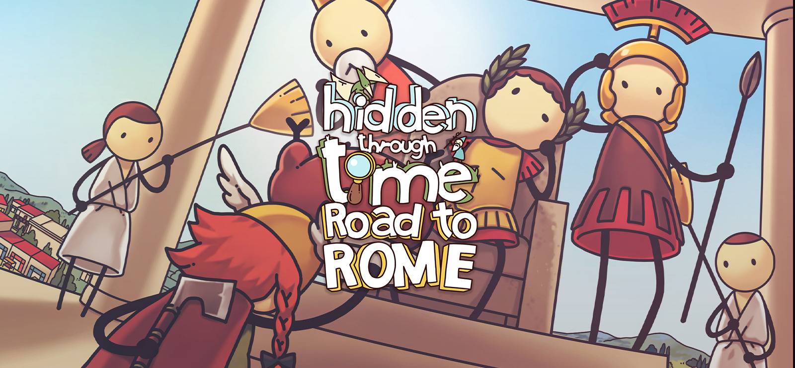 Hidden Through Time Road to Rome
