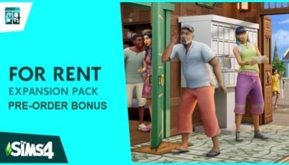 The Sims 4 For Rent Pre-Order Bonus DLC