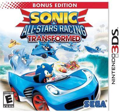 Sonic All-Stars Racing Transformed Nintendo 3DS