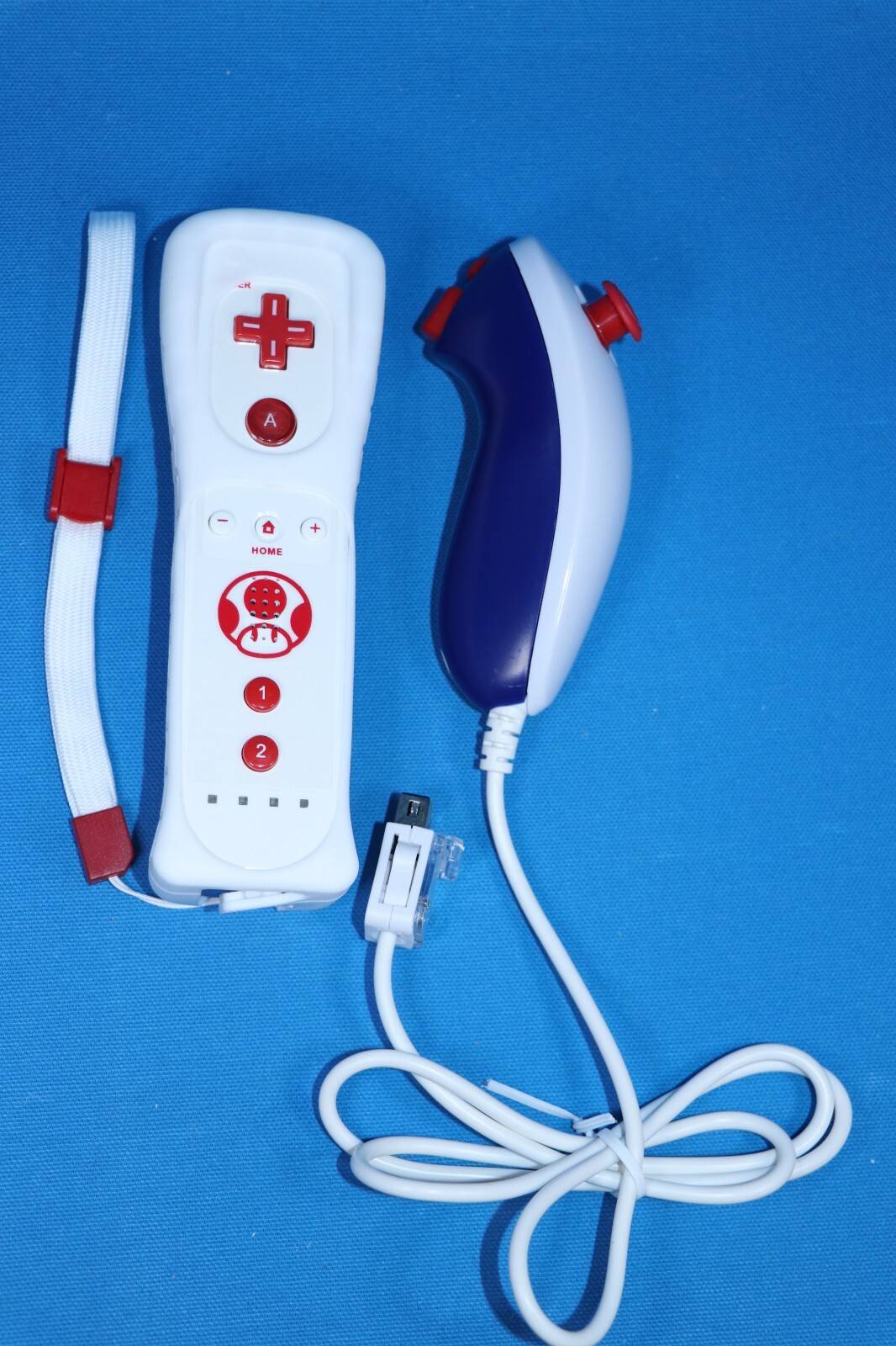 Nintendo wii controller Wii U Toad Design Motion Plus Controller Nunchuck