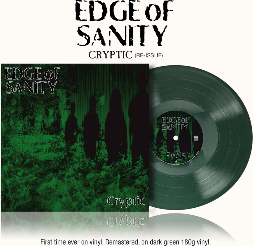 Edge Of Sanity Cryptic LP Multicolor Onesize