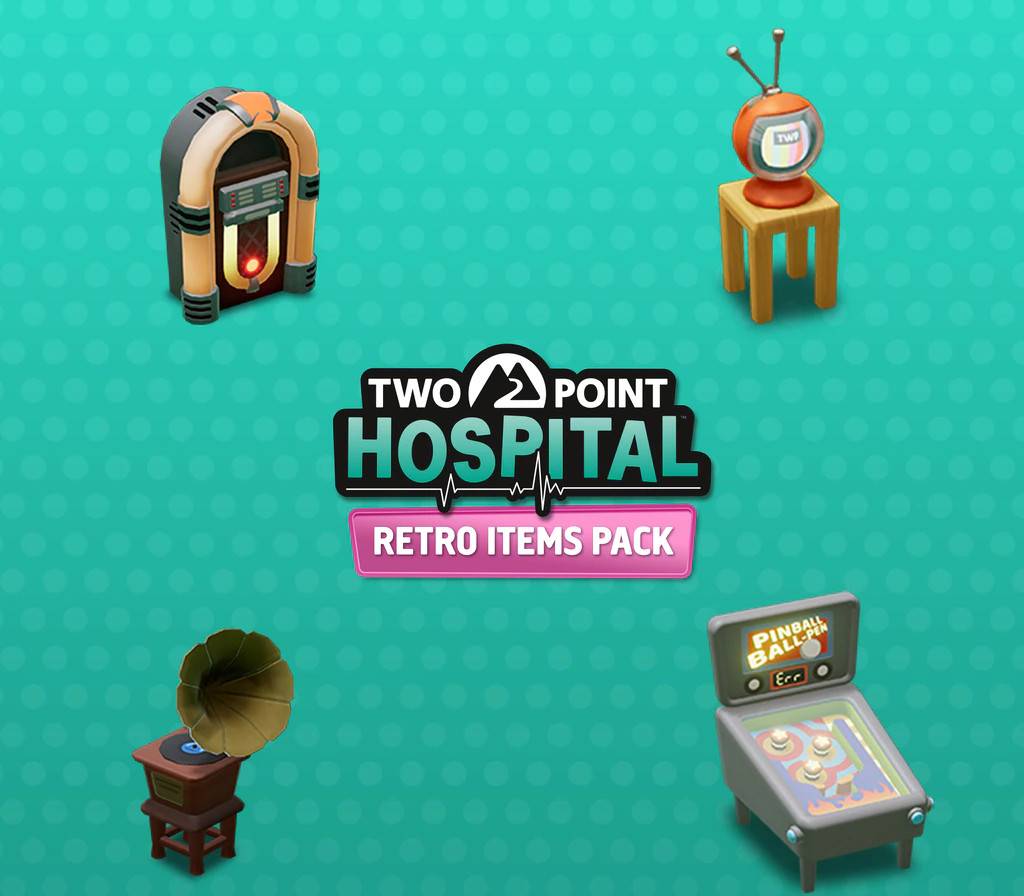 Two Point Hospital Retro Items Pack
