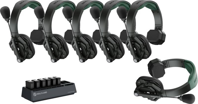 Se 6 Hollyland Solidcom SE Pro 6-Person ENC Wireless Intercom System