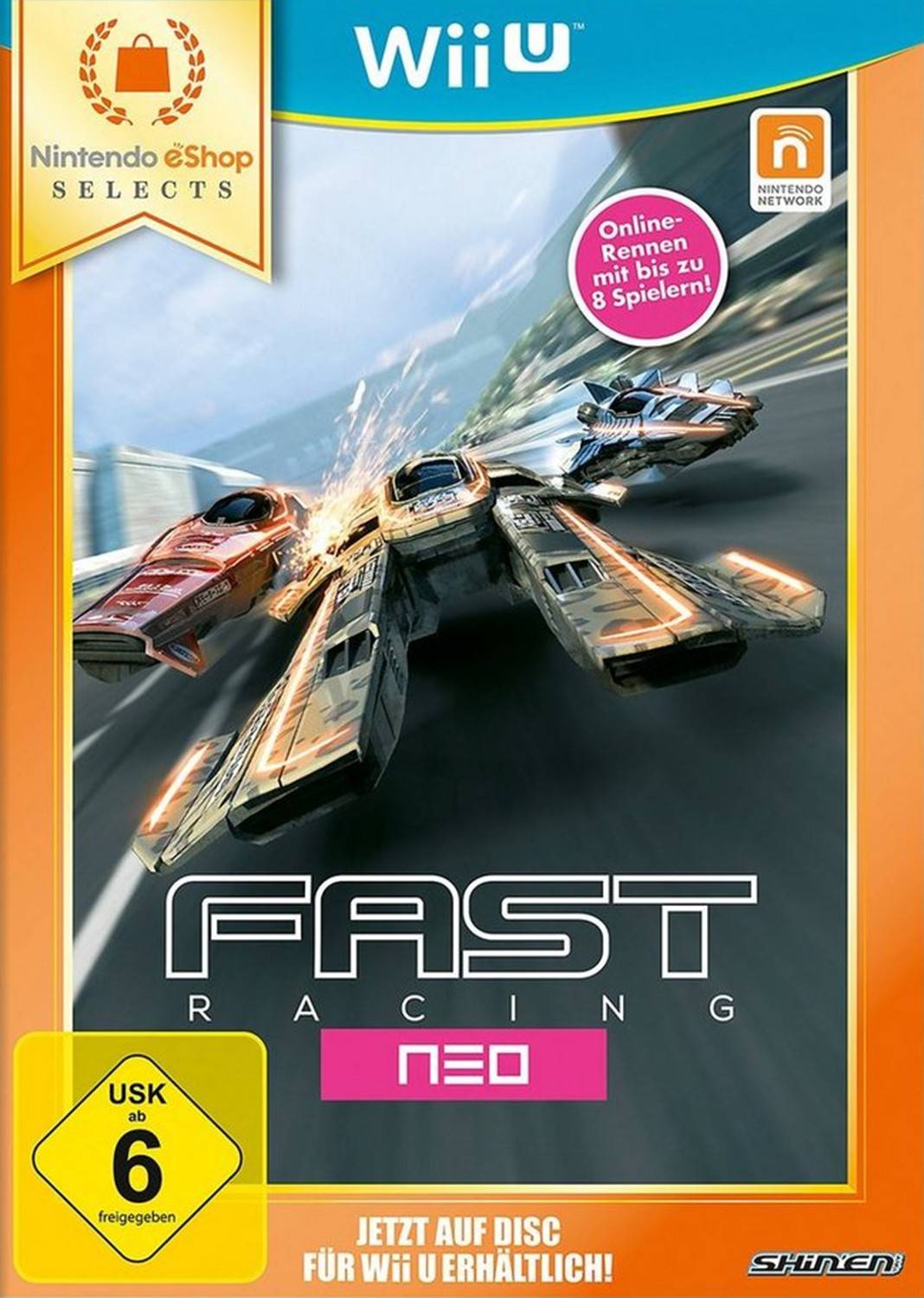 Wii u Fast Racing Neo Jeu Wii U