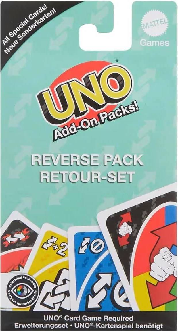 Mattel Uno Add-On Reverse Pack