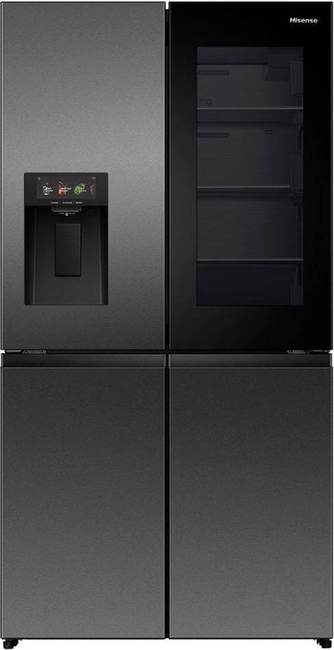 Hisense Multi Door RQ600P7SKE Schwarz Inox
