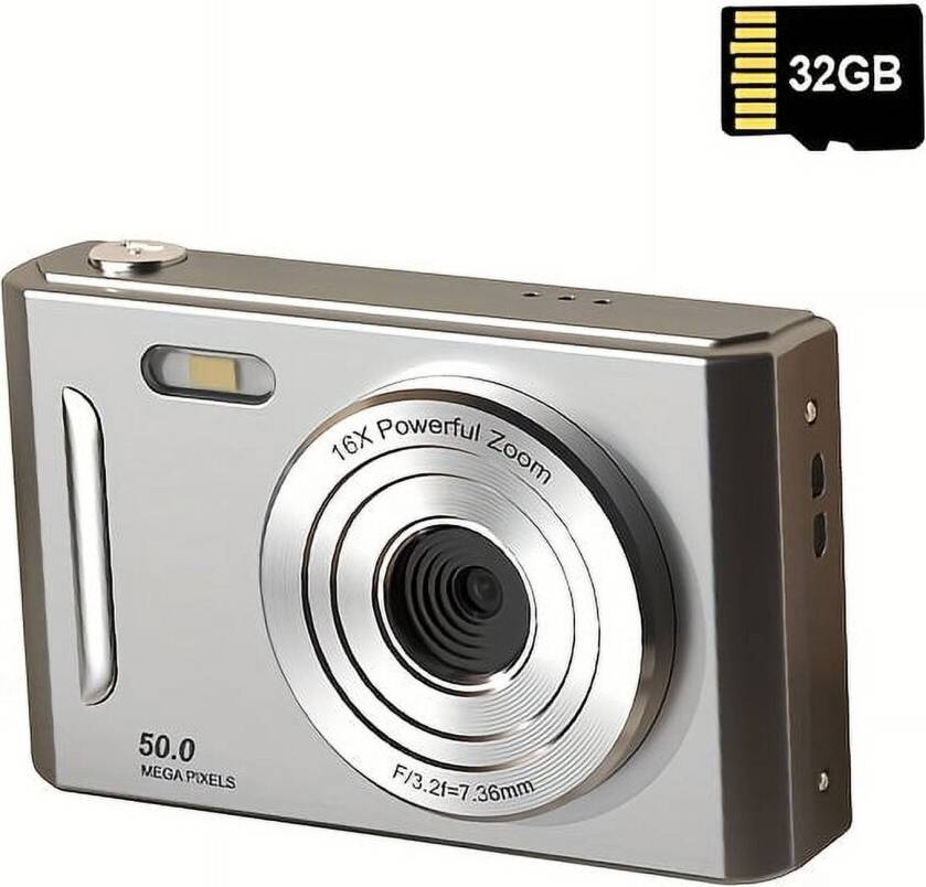 Retro Digitalkamera Dual HD Front Rückkamera
