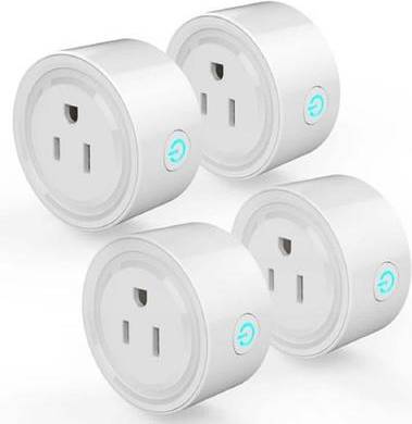 Smart plug Smart Plug Wi-Fi Control Devices 4-Pieces