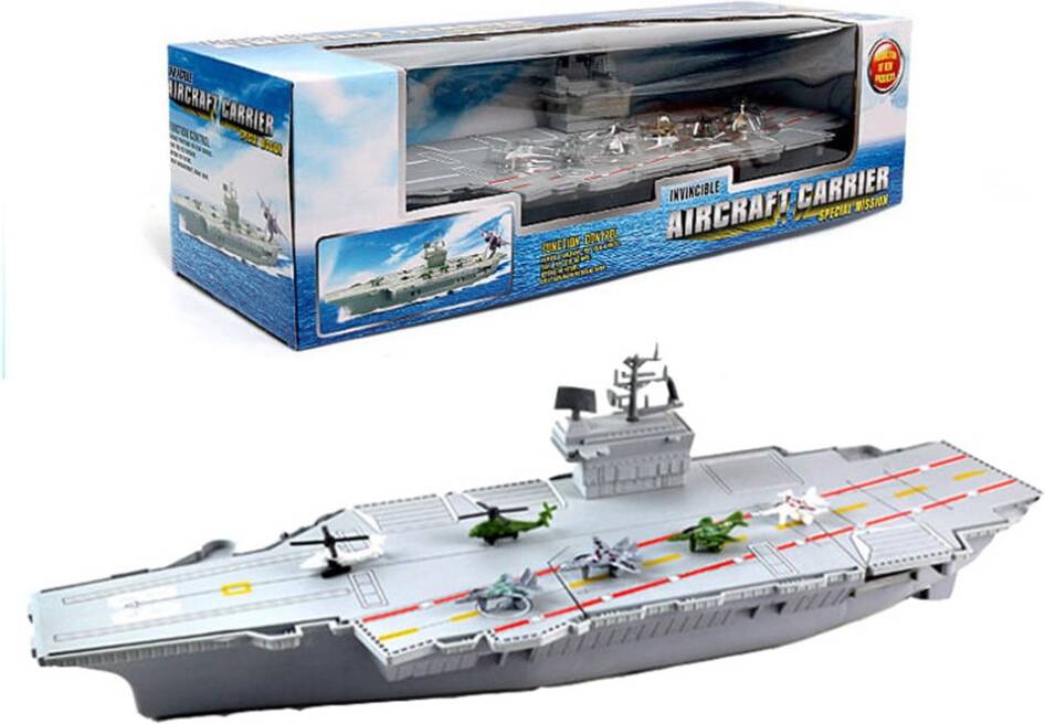 Aircraft Carrier Model Realistic 3D Boat Ship Models Kit