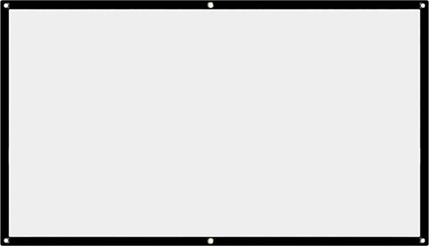 White 16 9 Foldable Projector Screen