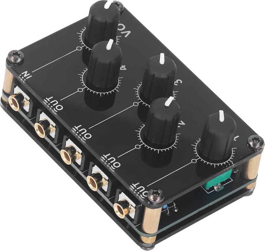 Portable Stereo Mixer 4 Channel