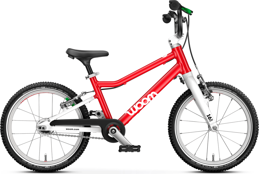 Woom Go 3 Automagic 16 Bike Rouge Garçon