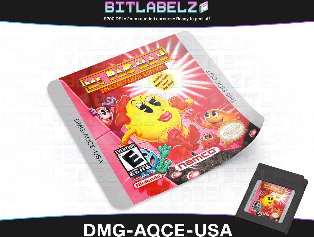 Game Boy Color Label