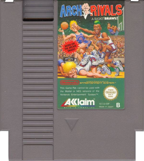 Arch Rivals FI Nintendo 8 Bit NES Cart