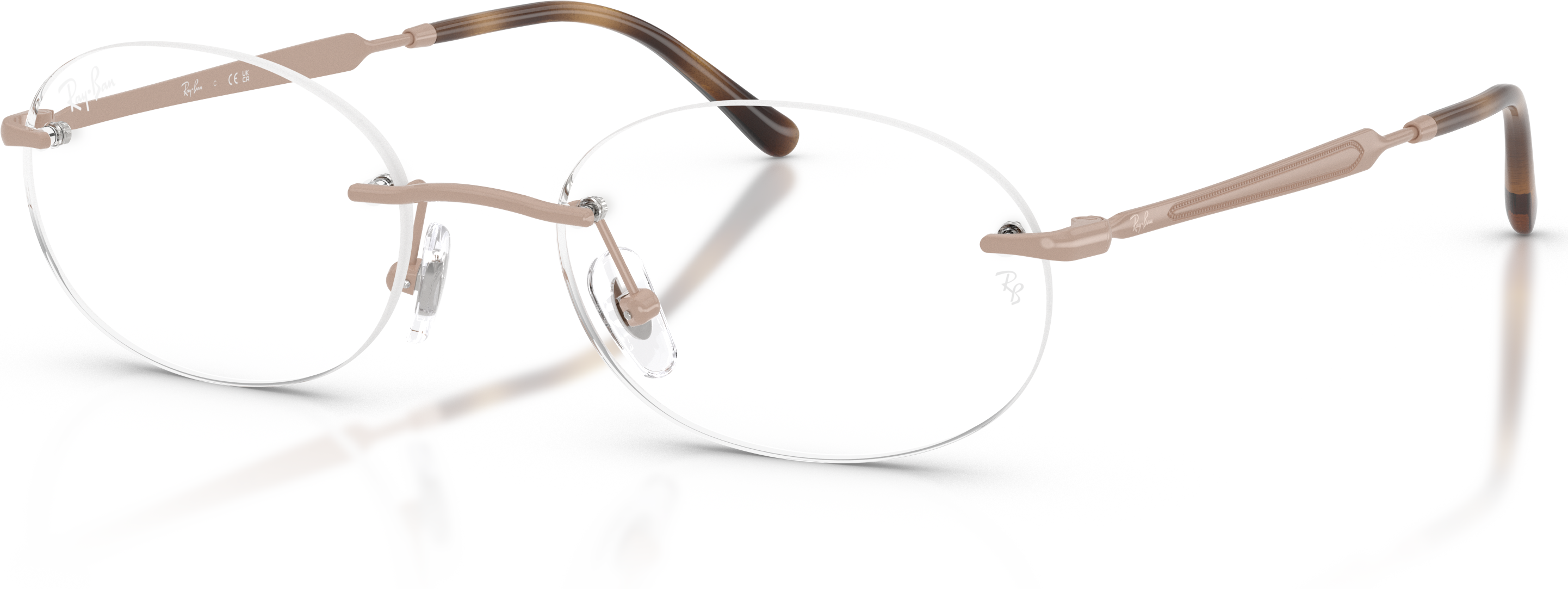 Ray-Ban RX3767V 3207 Herrglasögon Rosa