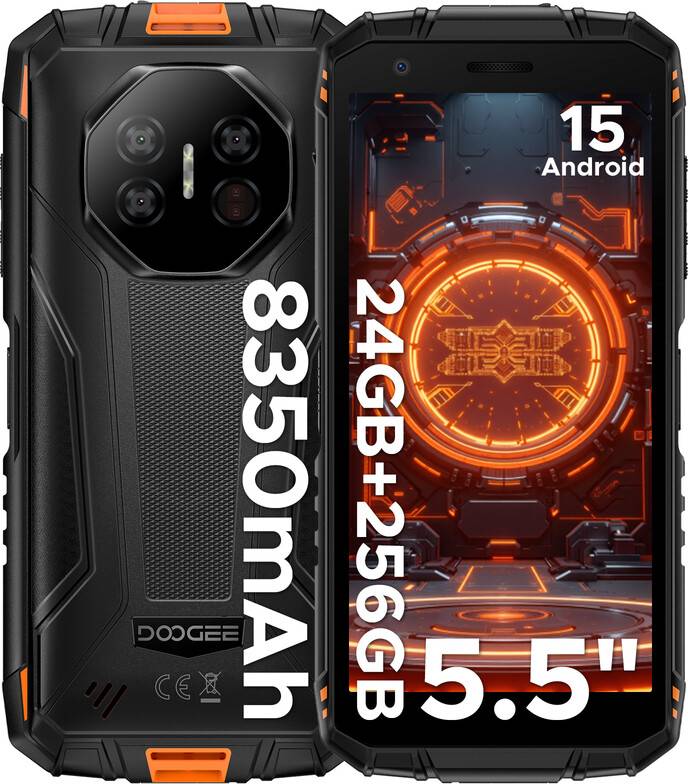 Doogee Fire 3 Ultra Rugged Smartphone Android 15