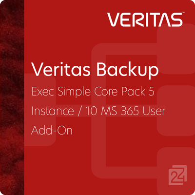 Veritas Backup Exec Simple Core Pack 5 Instance