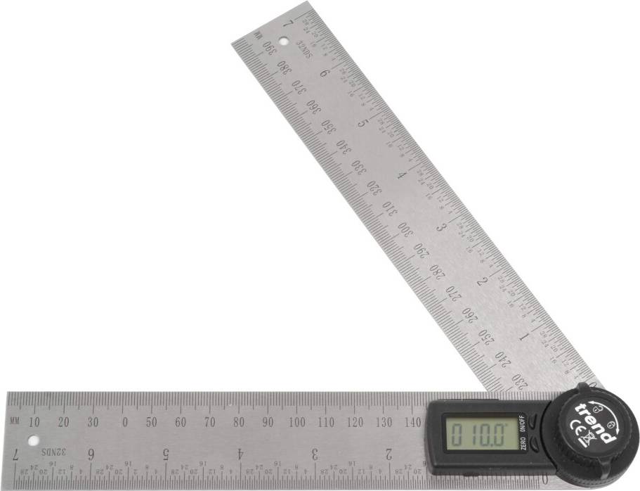 Trend 7 Inch Stainless Steel Digital Angle Finder Ruler DAR 200 Measurement tool