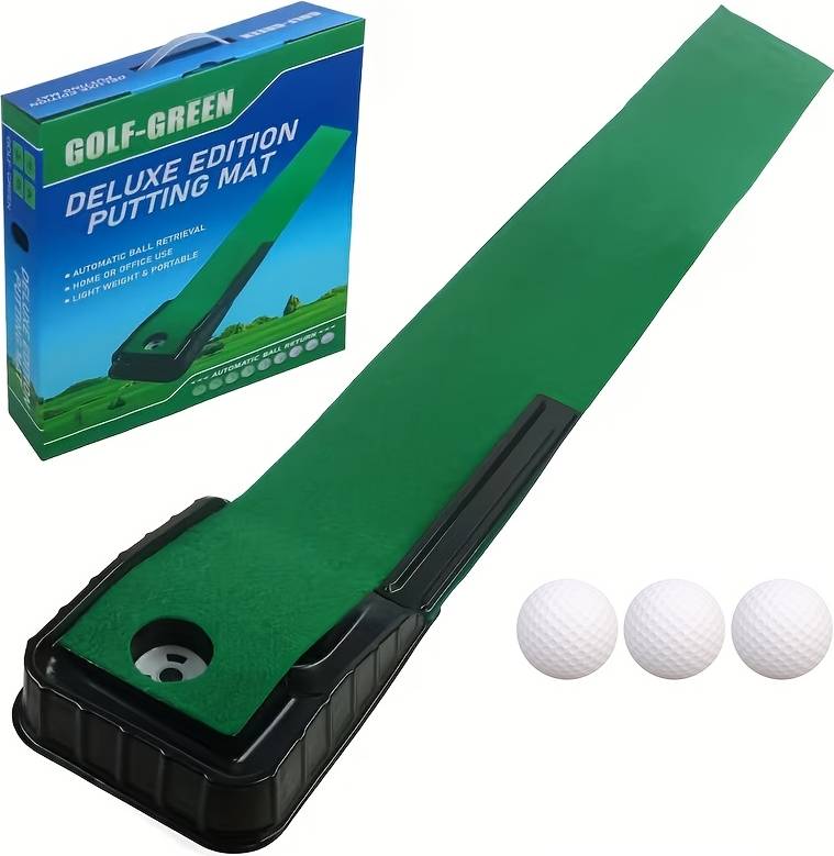 Temu Plastic Automatic Golf Putting Practice Device