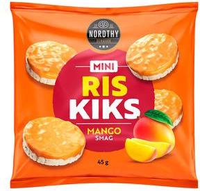 Nordthy Mini Riskakor Mango 45 g