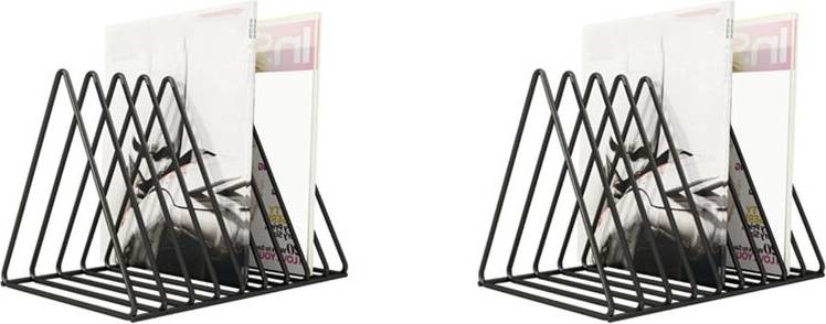 Melitt Vinyl Record CD Magazine Storage Rack
