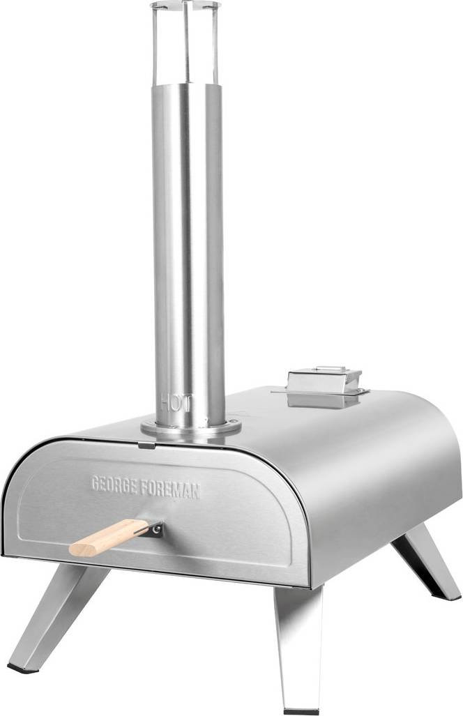George Foreman GFDFPO2SSPC 12 Multi-Fuel Powered Pizza Oven