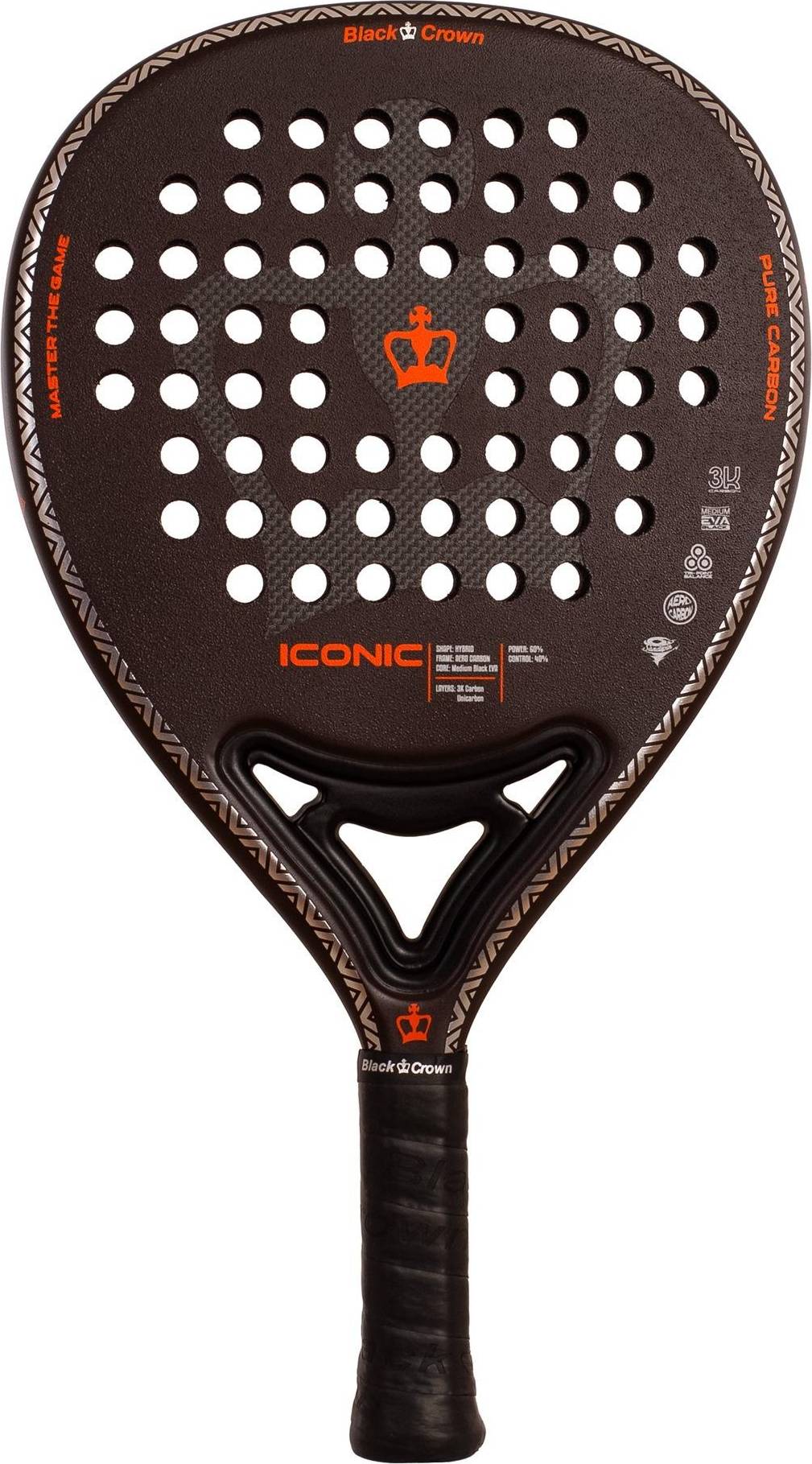 Black Crown Iconic Padel Racket