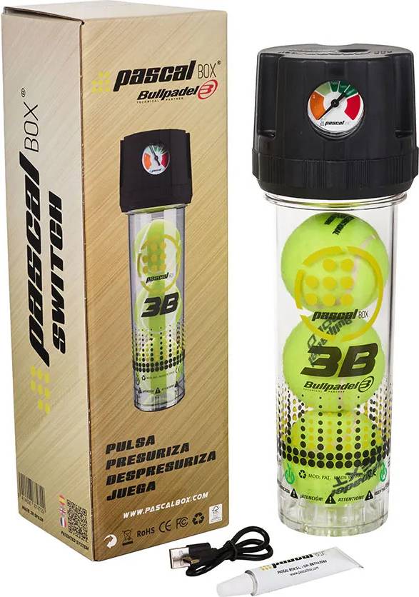 Bullpadel Pressurizer Pascal Box Switch - pcs