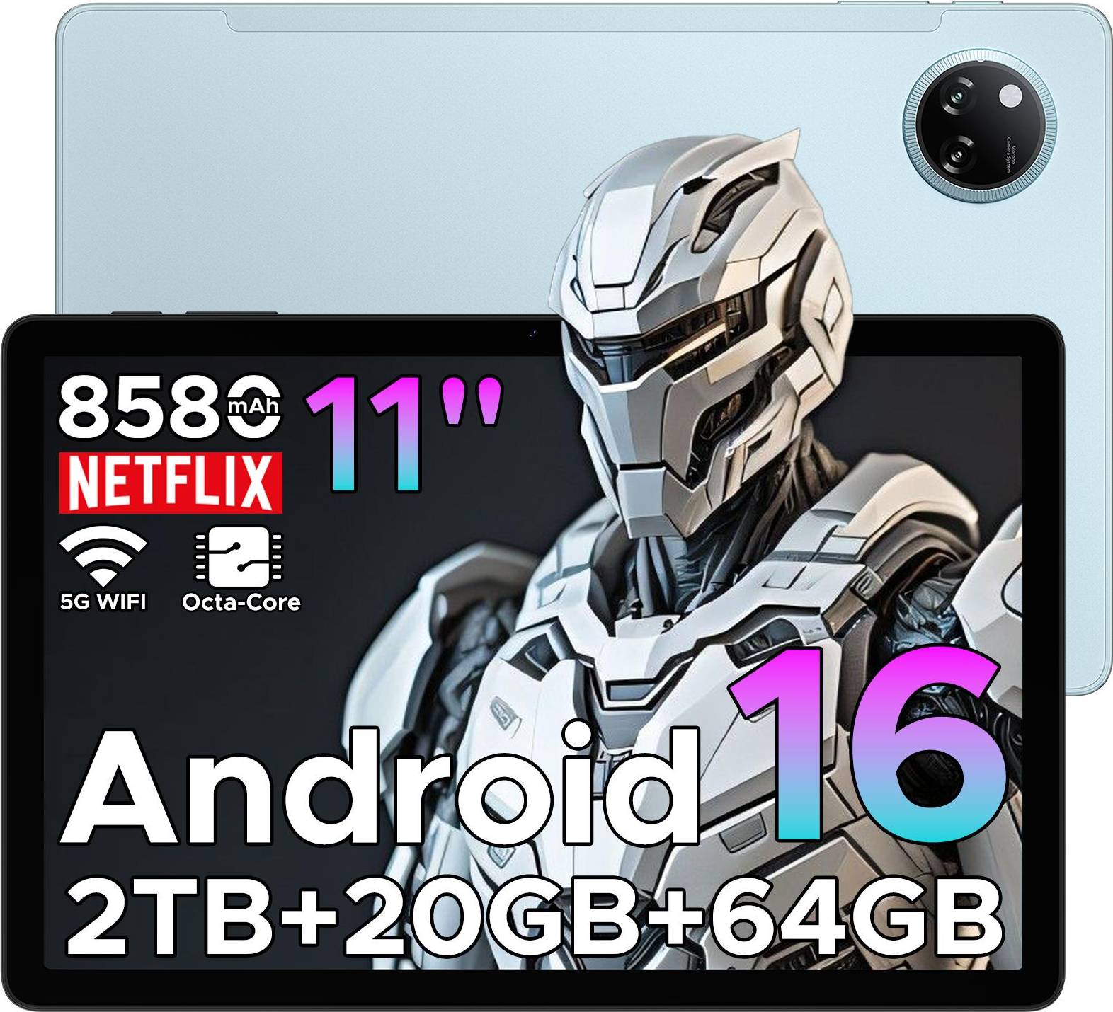 Tab A9+ Android 16 Tablet 11 Inch