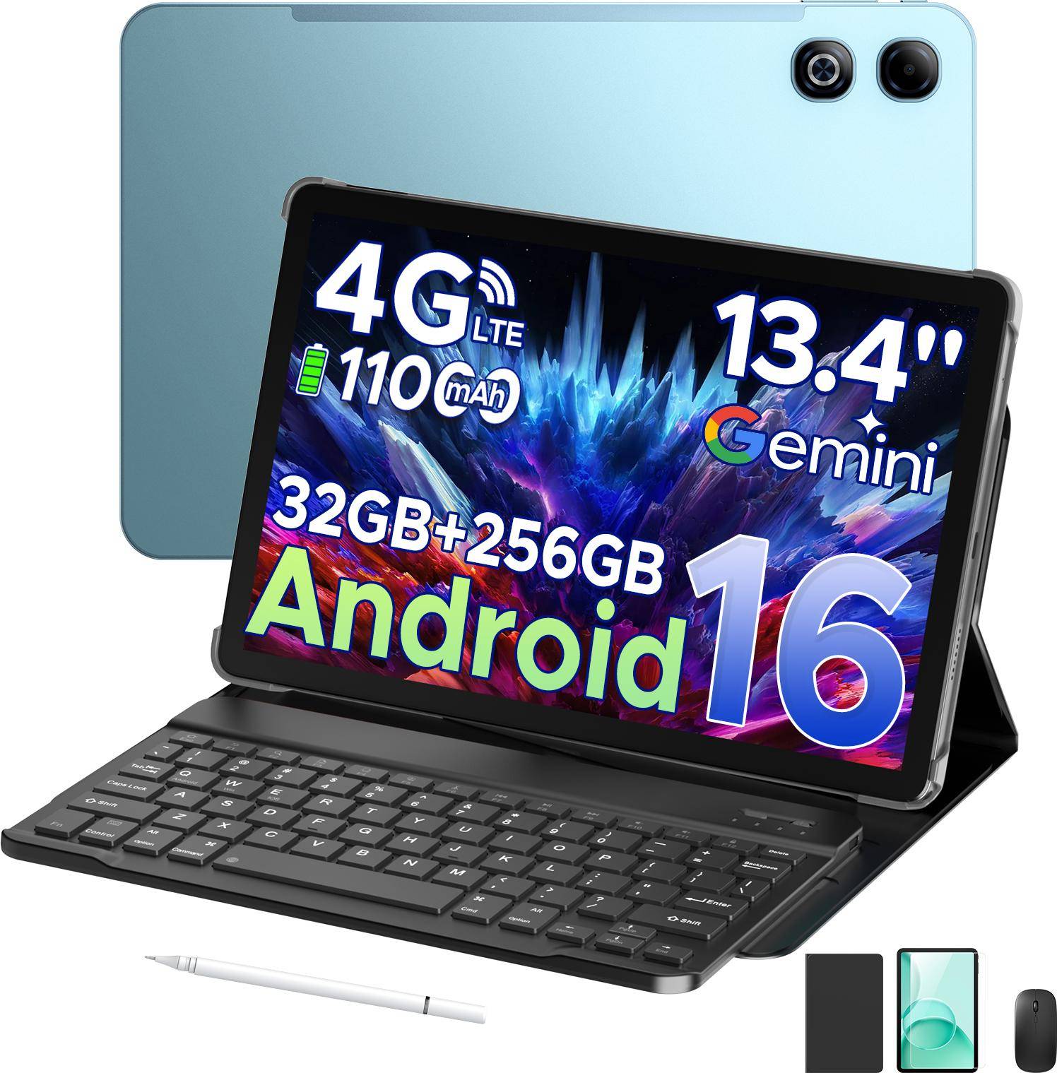 Tab G6 Max Android 16 Tablet 13.4 Inch
