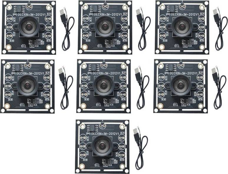 Exogio 7PCS 100 Degree Camera Module 1MP OV9732