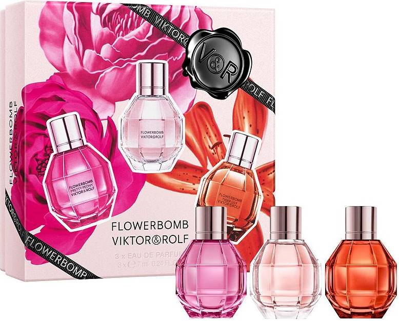 Mini perfume set Viktor & Rolf Mini Flowerbomb Perfume Trio Set Multiline