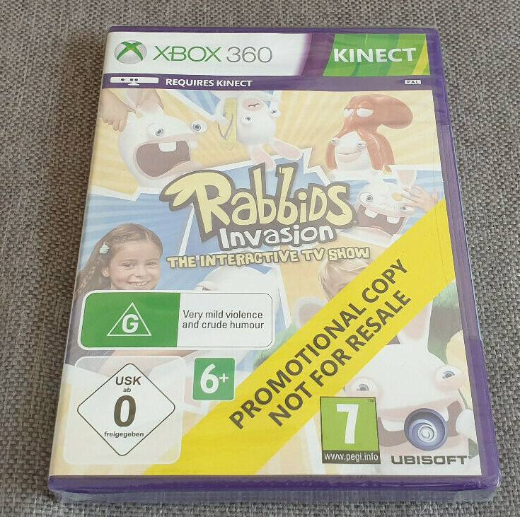 Xbox 360 Game Rabbids Interactive TV