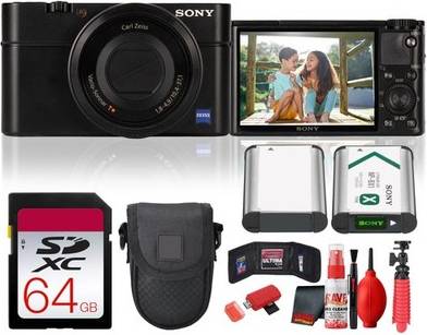 Sony rx100 Sony Cyber-Shot RX100 1-Inch Sensor Pocket Camera Bundle