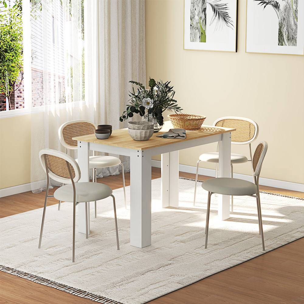 Homcom Wood Effect Tabletop Dining Table