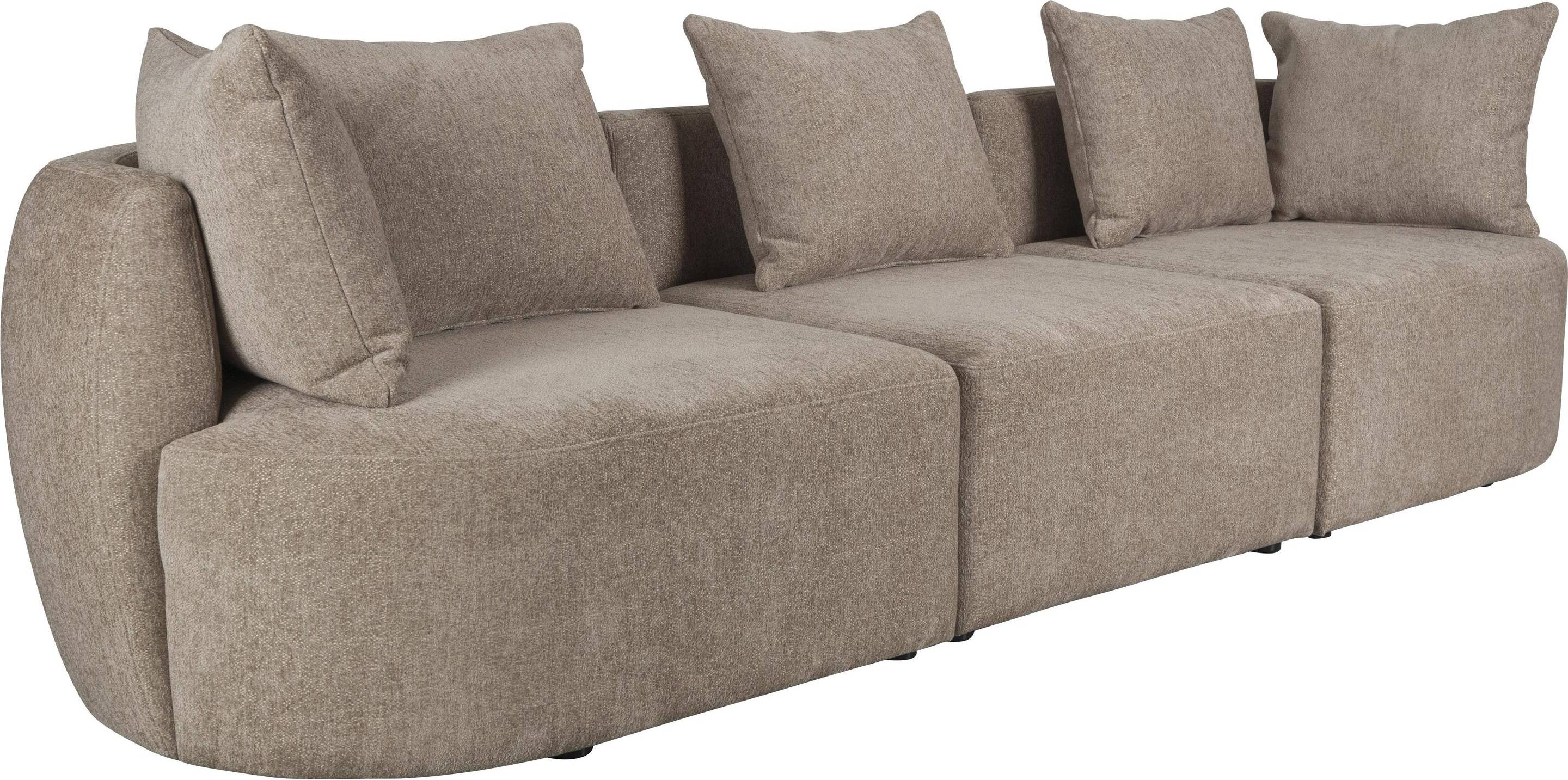 Dutchbone 4-Personers Rocca Stengrå Sofa