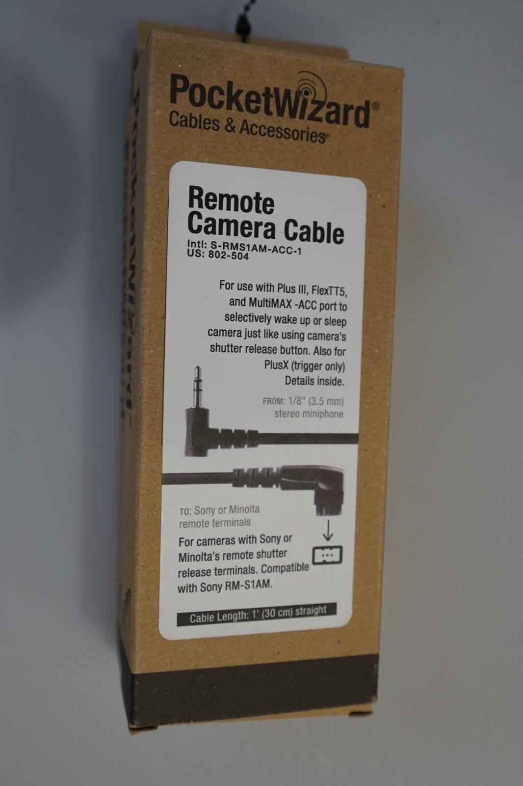 S-RMS1AM-ACC-1 Remote Accessory Cable