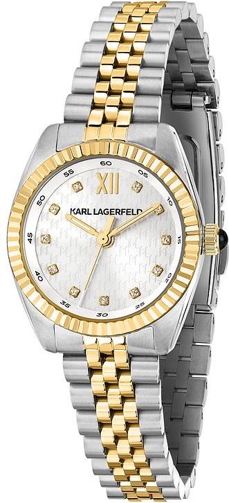 Karl Lagerfeld Timeless Code R0553109503 Quartz Mineralglas Watch